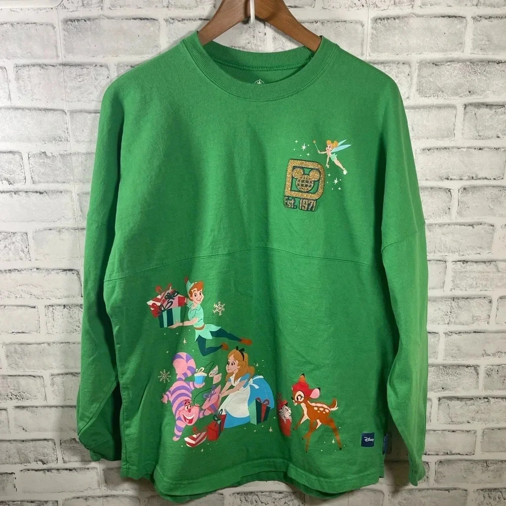 Adult Unisex Disney Parks 2023 Christmas Holiday Merchandise Long Sleeve M